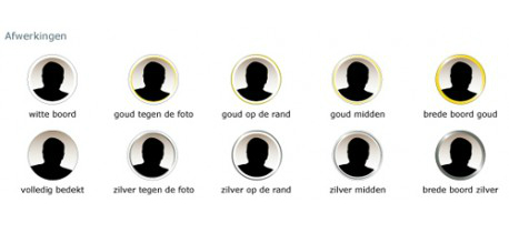 Afwerking fotokeramiek