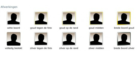 Afwerking fotokeramiek